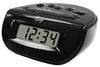 La Crosse Technology Equity 3 in.   Black Alarm Clock LCD Battery Operated