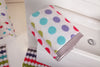 Sorema 100% Genuine Cotton Dot Set Towels Bath, Hand and Guest Multicolor 