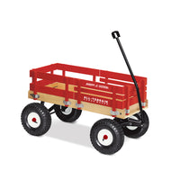 Radio Flyer Toy Wagon Wood Red