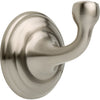 Delta Windemere 2-1/2 in. H X 2-5/16 in. W X 2-3/16 in. L Brushed Nickel Silver Robe Hook