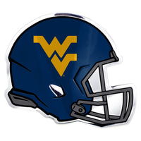 West Virginia University Heavy Duty Aluminium Helmet Emblem