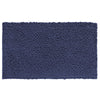 iDesign 30 in. L X 20 in. W Navy Polyester Bath Rug