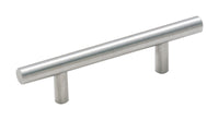 Amerock  Bar Pull  3 in. Sterling Nickel  1 pk