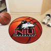 Northern Illinois University Basketball Rug - 27in. Diameter