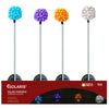 Alpine Assorted Acrylic 33 in. H Beads Solar Garden Stake (Pack of 16)