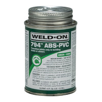 Ips Weldon 13369 4 Oz Green 794™ ABS-PVC Cement