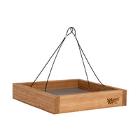 Nature's Way Wild Bird and Finch 3 oz Bamboo Platform Bird Feeder 1 ports (Pack of 4).