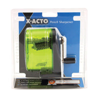 X-Acto Bulldog Yellow Manual Pencil Sharpener