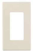 Leviton R78-80301-00T Light Almond Decora Plus® Screwless Snap-On Wallplate