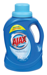 Ajax Original Scent Laundry Detergent Liquid 50 oz. (Pack of 6)