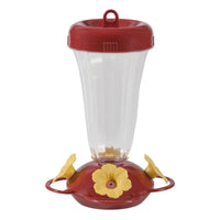 Perky-Pet Hummingbird 16 oz Plastic Nectar Feeder 4 ports