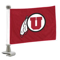 University of Utah Ambassador Car Flags - 2 Pack