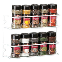 Grayline 11.5 in. L X 3 in. W X 8 in. H White Spice Organizer