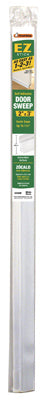 Door Sweep, Self-Sticking, White, 2-In. x 3-Ft.