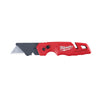 Milwaukee  Fastback  6-1/2 in. Press and Flip  Utility Knife Set  Red  2 pk