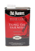 Old Masters Wood Care Clear Tung Oil Varnish 1 qt (Pack of 6)