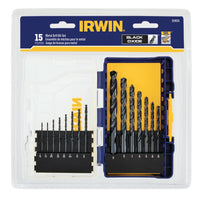 Irwin High Speed Steel Drill Bit Set 15 pc