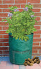 Bosmere 18 in. H X 14 in. D Polyethylene Planter Bag Green