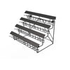 EBSCO 17 in. H X 17 in. W X 24 in. L Black Socket Display Rack Metal