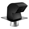 Imperial Manufacturing Group Vt0568-A 6 Black R-2 Premium Roof Vent Cap With Collar