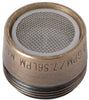 BrassCraft Dual Thread 15/16 in.-27M x 55/64 in.-27F Antique Brass Faucet Aerator