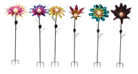 Infinity Iron Assorted 51.57 in. H Outdoor Solar Decor (Pack of 6)