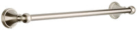 Franklin Brass  Crestfield  Satin Nickel  Towel Bar  18 in. L Die Cast Zinc