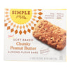 Simple Mills - Bar Sft Baked Chunky Peanut Butter - Case of 6 - 5.99 OZ