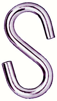 Hindley 41717 1-1/4" Zinc Heavy Open Style S Hooks (Pack of 50)