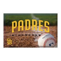 MLB - San Diego Padres Rubber Scraper Door Mat