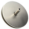 Ultra Hardware Satin Nickel Steel Hole Cover Plate (Pack of 6)