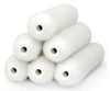 RollerLite White Velvet Woven Dralon Fabric 6 in. W X 3/8 in. Mini Paint Roller Cover Refill 6 pk