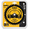 DeWalt 6-1/2 in. D X 5/8 in. Tungsten Carbide Circular Saw Blade 40 teeth 1 pk