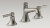 Kohler Brushed Nickel Widespread Bathroom Sink Faucet 8-16 in.