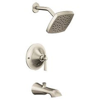 Brushed nickel Posi-Temp(R) tub/shower