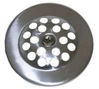 Bathtub Drain Cover With Screw, Chrome