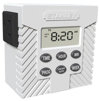 Stanley 31200 Single Outlet Weekly Digital Timer