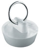 PlumbCraft 1 in. White Rubber Sink Stopper