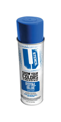 U-Stencil Matte Royal Blue Spray Paint 17 oz. (Pack of 6)