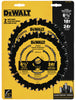 DeWalt 6-1/2 in. D X 5/8 in. S Tungsten Carbide Circular Saw Blade Set 18 and 24 teeth 2 pc