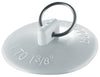 PlumbCraft 1-3/8 in. White Rubber Sink Stopper