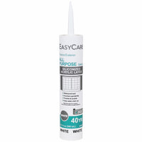 All Purpose Caulk, Acrylic Latex with Silicone, White, 10.1-oz.