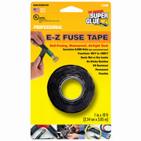 E-Z Fuse Silicone Tape, Black, 1-In. x 10-Ft.