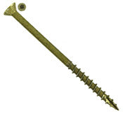 Grip Rite P3STGDBK 25 Lb 3" Star T-25 Bugle Head Coated Exterior Screw