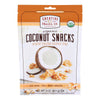 Creative Snacks Co. Organic Toasted Coconut Chips  - Case of 12 - 3 OZ