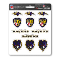 NFL - Baltimore Ravens 12 Count Mini Decal Sticker Pack