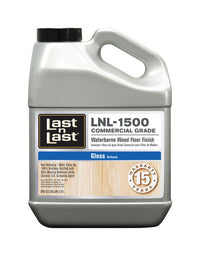 Last N Last Gloss Clear Waterborne Wood Finish 1 gal