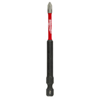 Milwaukee  SHOCKWAVE  Phillips  1   x 3-1/2 in. L Impact Power Bit  Steel  1 pc.