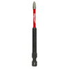 Milwaukee  SHOCKWAVE  Phillips  1   x 3-1/2 in. L Impact Power Bit  Steel  1 pc.