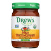 Drew's Organics Mild Thick and Chunky Salsa - 12 Oz. - Case of 6